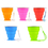 Aspire Blank 8oz Silicone Collapsible Travel Cup w/ Lid & Strap, 3.15"D x 2.85"H, Price/Piece