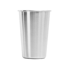 Blank 16 Oz. Stainless Steel Pint Cup, 3.5"D x 5"H