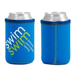 Aspire Custom Insulated Beverage Holder, Neoprene Can Insulator/Can Koozies, 4 1/4" H x 3" Diameter