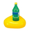 Custom Inflatable Drink Holder, 10 1/2" L x 10 1/2" W x 4 5/16" H, Silkscreen, Price/piece