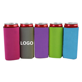 Aspire Custom 12 oz Can Koozies Slim Can Cooler, Neoprene Bottle Insulator Sleeve