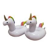 Custom Inflatable Drink Holder, Inflatable Unicorn Floating Coaster, Perfect for Pool Summer Party, Screen Printed