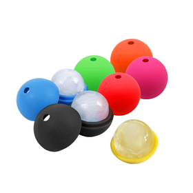 Blank Silicone Ice Ball Molds/Tray Markers - 0.35 Oz., 2-1/8"D