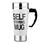 Blank 17 oz. Self-Stirring Stainless Steel Coffee Mug, Self Mixing Cup, Price/piece