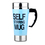 Custom 17 oz. Self-Stirring Stainless Steel Coffee Mug, Self Mixing Cup, Silkscreen, Price/piece