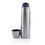 Blank 17 Oz./500 Ml. Black Band Stainless Steel Double Wall Printed Vacuum Flasks, 10" H x 2-1/2" Diameter, Price/Piece