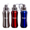 Custom 27 oz Stainless Steel Sports Water Bottle, 11 4/5" H x 3 1/2" D, Silkscreen, Price/piece