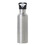 Muka 25oz. 750ml Premium Wide Mouth Single Walled Stainless Steel Sports Water Bottle with Straw Lid