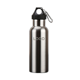 Custom 17oz Double Walled Vacuum Insulated Stainless Steel Water Bottle, Leak Proof Design, Laser Engrave