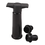 Blank Wine Saver Pump with 2 Vacuum Bottle Stoppers - Black, Price/each