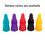 Muka Custom 10 Pcs Wine Stoppers Soft Silicone Bottle Stopper Keeping Wine Champagne Fresh Assorted Colors