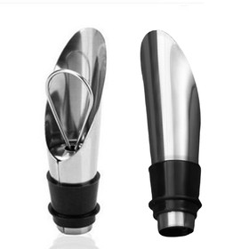 Muka Wine Pourers and Stoppers Tapered Design, Keep Wine Fresh, Pour Drip-free Wine Accessories for Gift, 15/16 x 2 15/16 Inch