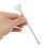 Aspire Stainless Steel Heart Shaped Swizzle Sticks, Cocktail Coffee Stirrers