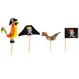 Pirate Series Cocktail Picks, Cupcake Toppers, Party Decoration, 20Pcs/Pack