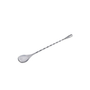 Stainless Steel Mixing Spoon, Spiral Pattern Bar Cocktail Shaker Spoon, 8 1/4