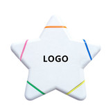 Customized Multi Color Star Highlighter, 4 1/2