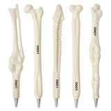 Custom Novelty Bone Desigh Ballpiont Pens, 6