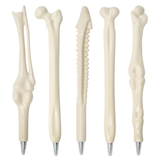 Blank Novelty Bone Desigh Ballpiont Pens, 6