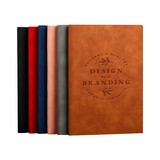 Muka Customized Debossed Business Gift Notebook, Clients Gift for Brand Activity, Anniversary Celebration