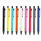 Aspire Metal Ballpoint Pen Retractable 1.0mm Tip Multicolor Ink Medium Point Office Writing Tool