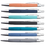 Aspire Blank Plastic Hotel Ballpoint Pen with Rubber Finish, 5-1/2" L, Price/Piece