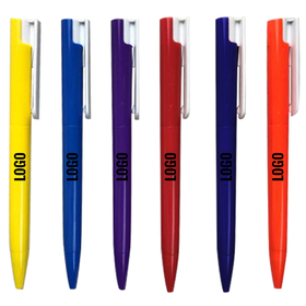 Aspire Custom Plastic Click-action Executive Style Ballpoint Pen, 5-5/8" L, Silk Screen