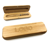 Custom Ballpoint Pen with Pen Box, Bamboo Pen Sets, Business Pen Gifts, Laser Engraved