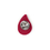 Blood Drop Stock Design Plastic Pin, 25PCS/Pack, Price/Pack