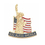 Blank God Bless America & Statue of Liberty Flag Pin, 25PCS/Pack, 1" W*1" L, Price/Pack