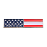 (Price/25 PCS) TOPTIE USA - American Flag Citation Bar, 25PCS/Pack, 1-3/4
