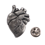 (Price/25 PCS) TOPTIE Anatomical Heart Lapel Pin , 1
