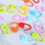 TOPTIE 1000PCS Mix Color Knitting Markers Crochet Clips Pins, Bulk Stitch Markers Locking Stitch Knitting Place Markers,DIY Craft Plastic Safety Pins Weave Stitch Needle Clip Counter, Price/1000PCS