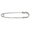 Opromo 1000PCS 3 Inch Steel Safety Pins for Blankets Skirts Kilts DIY Brooches, Large Heavy Duty Safety Pin, Price/1000PCS