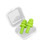 Aspire Custom Silicone Ear Plugs in Square Case for Swimming Sleeping Study, 1.2" L x 0.6" W, Screen Printed