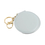 Blank Round Makeup Mirror Cosmetic Mirror with Keychain, 3-1/5" Diameter, Price/piece