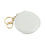 Blank Round Makeup Mirror Cosmetic Mirror with Keychain, 3-1/5" Diameter, Price/piece