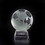 Custom Soccer Ball Crystal Sports Award with Medium Base, Football Paperweight