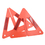 Aspire Blank Car Warning Triangle Reflectors,  Reflective Safety Warning Sign, 9" H x 10" W, Price/set