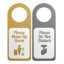 Custom Plastic Do Not Disturb Door Knob Hanger, 4-Color Process