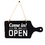 Blank Wooden Double Sided Open and Closed Sign, Open Closed Sign with Rope for Business Door, Two Style, Price/piece