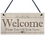 Aspire Blank Wooden Welcome Please Take Off Your Shoes Sign, Single Sided Please Remove Your Shoes Signs, 4"L x 7.9"W, Price/piece