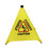 Aspire Blank Foldable Caution Wet Floor Safety Sign, Pop-Up Floor Cone, Approx 20" H, Price/piece