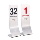 Aspire Personalized Tall Table Number, Laser Engraved