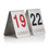 Aspire Personalized Tent Style Table Number, 3.15"W x 4.33"H, Laser Engraved, Price/piece