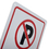 Aspire Aluminum No Parking Sign, Easy to Mount, 7" W x 10" L, Price/piece