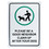Aspire Aluminum Please Be A Good Neighbor Clean Up After Your Dog Sign, 10" W x 14" L, Price/piece