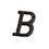 letter B