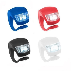 Blank Bicycle Led Light, Water resistant, 1 5/8" W x 1 1/4" H x 1 1/4" D