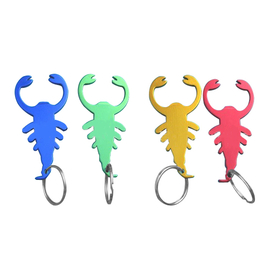 Blank Scorpion Bottle Opener with Key Chain, 3" Long x 1 1/2" Wide x 1/16" Thick