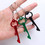 Custom Key Shaped Bottle Opener with Key Chain, 2 15/16" Long x 1" Wide x 1/8" Thick, Price/Piece